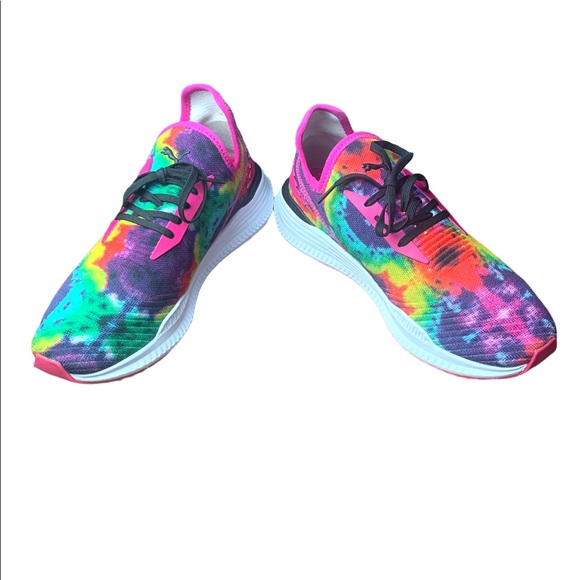 💐PUMA Avid Evoknit Haze Tie Dye Men's Shoes size 8.5 - Picture 4 of 14